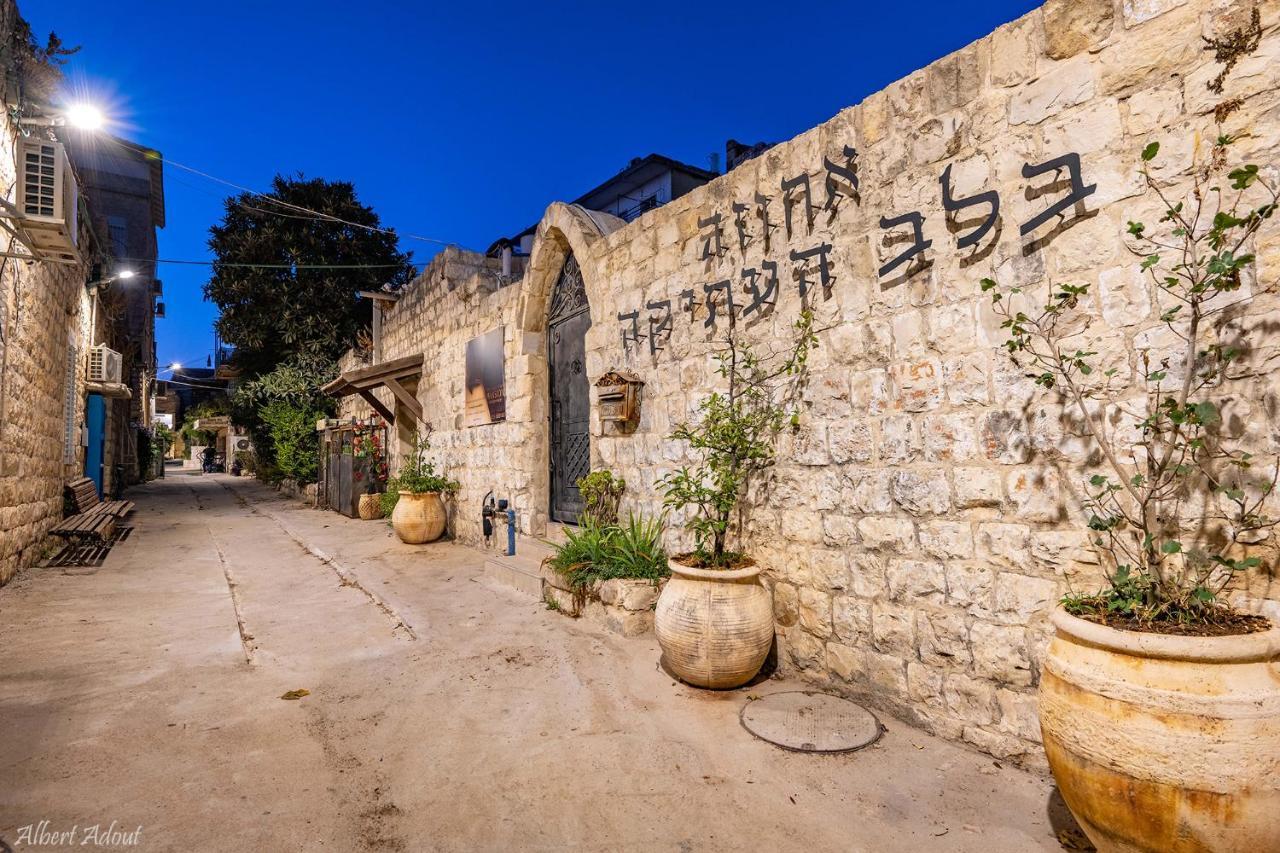 The Antiquity Heart Mansion Hotell Safed Exteriör bild