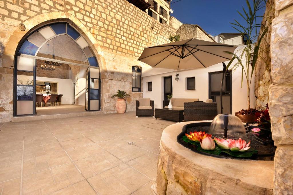 The Antiquity Heart Mansion Hotell Safed Exteriör bild